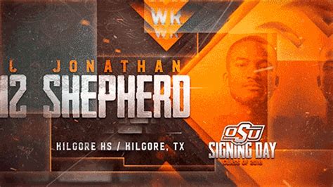 Oklahoma State Football Signing Day Graphics on Behance