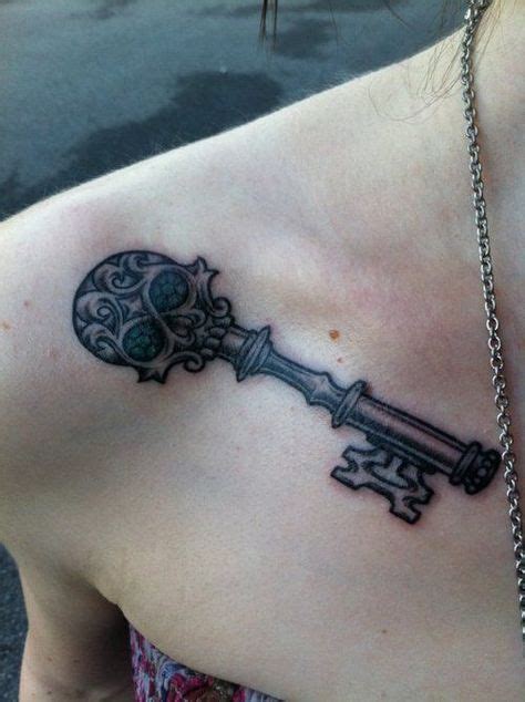 11 Best Skeleton keys images | Key tattoos, Key tattoo designs, Tattoos