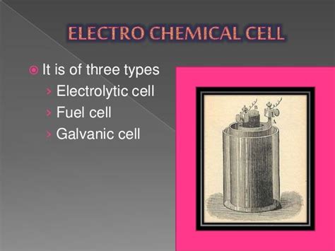 P.p.t on types of electric cells