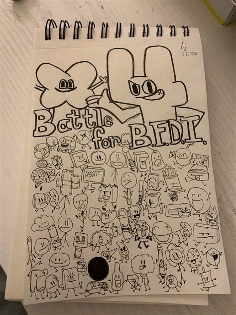 Made a BFB Drawing Today! : r/BattleForDreamIsland