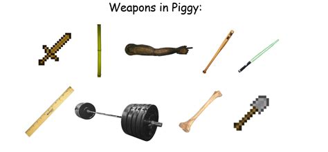 Piggy has such interesting weapons : r/bloxymemes