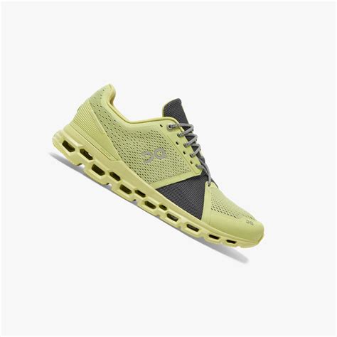 Cheap QC Road Running Shoes On Sale Online - Mens On Cloudstratus Green