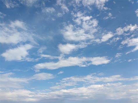 Sky with Clouds Texture – Photos Public Domain