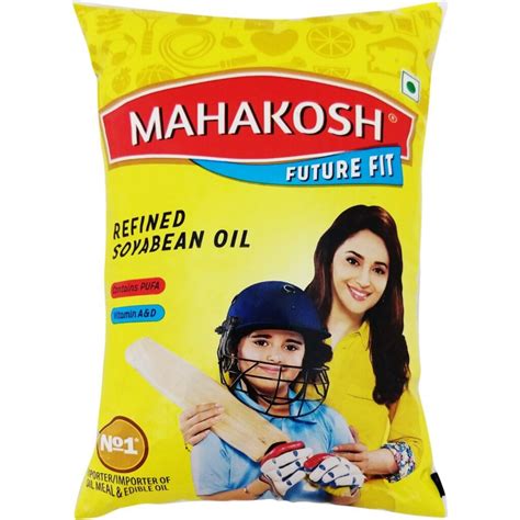 Mahakosh Refined Soyabean Oil Pouch (1 L) – OFFER ON GROCERY