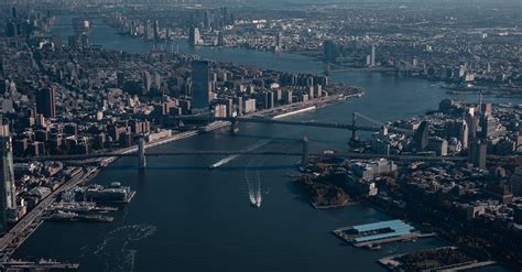 Aerial View of City Buildings · Free Stock Photo