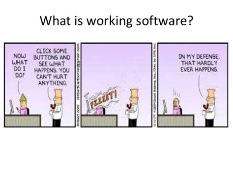 Working software over comprehensive documentation