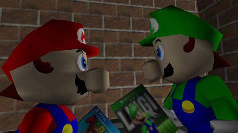 SM64: Beta Mario Promotes Super Mario on ps4 but gets interrupted by ...