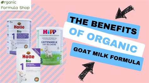 The Benefits of Organic Goat Milk Formula – Organic Formula Shop