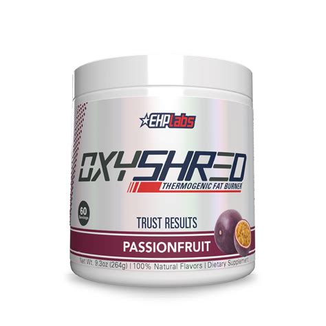 Buy OxyShred Thermogenic Fat Burner by EHP Labs online - EHPlabs