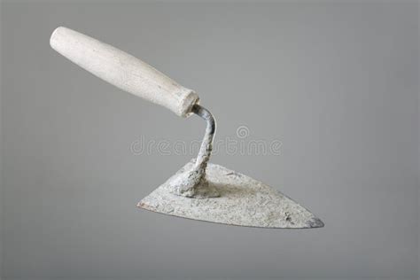 Bricklayer s Trowel stock photo. Image of dirty, object - 8561384