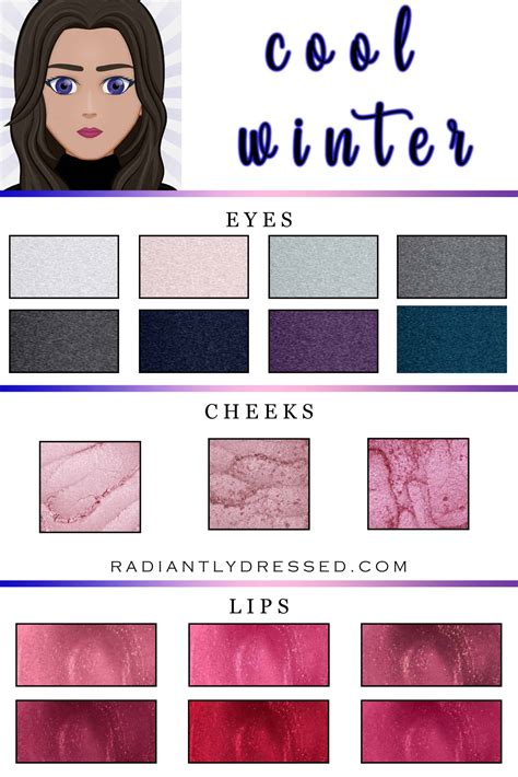 Cool Winter Color Palette Makeup | Saubhaya Makeup