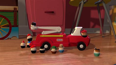 Toddle Tots Toy Story - Little Tykes Toddle Tots Fire Truck For Sale in ...