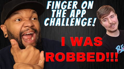 Mrbeast Finger On The App 2 Twitter / YouTuber calls an early end to ...