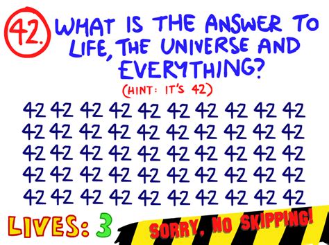 Question 42 (The Impossible Quiz) - The Impossible Quiz Wiki - Wikia