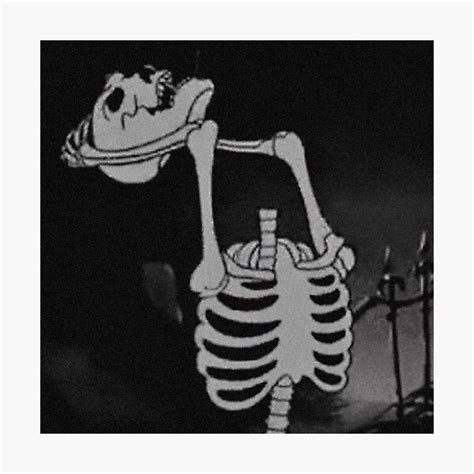 "PHONK SPOOKY SKELETON" Photographic Print for Sale by Flavee | Redbubble