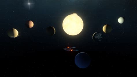 Sol system planets are now bigger after latest update. (i was little ...