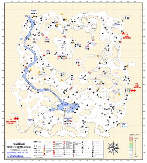 Region Maps and Transition Zones - The Long Dark - Guide Stash