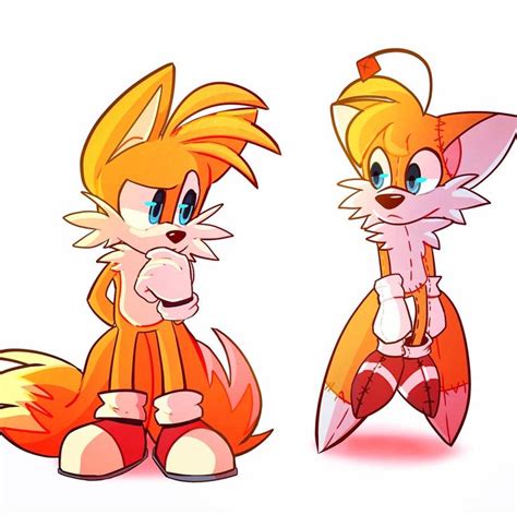 Tails and Tails Doll | Tails doll, Furry art, Sonic fan characters