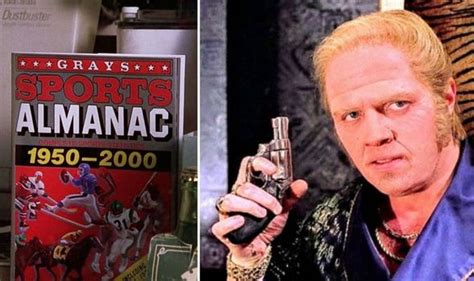 Back to the Future Part II: Biff Tannen’s Grays Sports Almanac changes like photos | Films ...