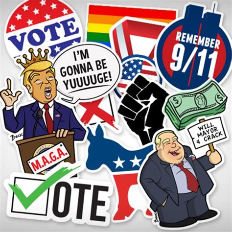 Custom Political Stickers | Top Quality | Canada