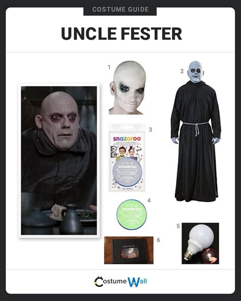 Dress Like Uncle Fester Costume | Halloween and Cosplay Guides