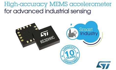 STMicroelectronics Launches Industry-Ready MEMS Sensors