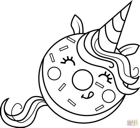 Unicorn Donut Coloring Pages Thomas Willey S Coloring Pages | The Best Porn Website