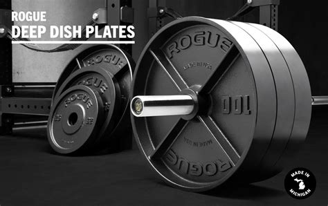 Rogue Deep Dish Plates | Rogue Fitness | Entrenamiento, Disco