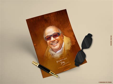 Dr. kalaignar Birthday poster on Behance