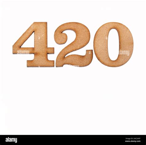 420 font Cut Out Stock Images & Pictures - Alamy