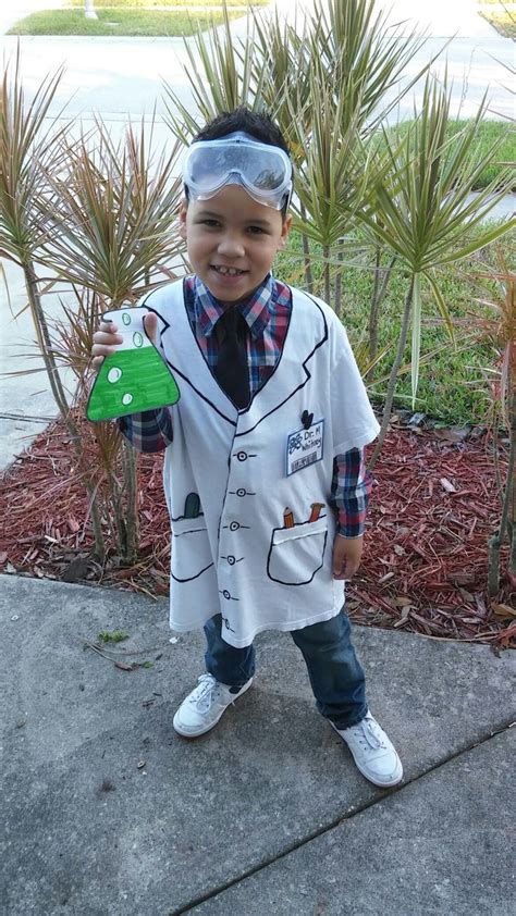 Image result for diy kids lab coat Mad Scientist Halloween Costume ...