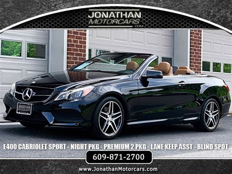 2017 Mercedes-Benz E-Class E 400 Convertible AMG-Sport Stock # 353444 for sale near Edgewater ...