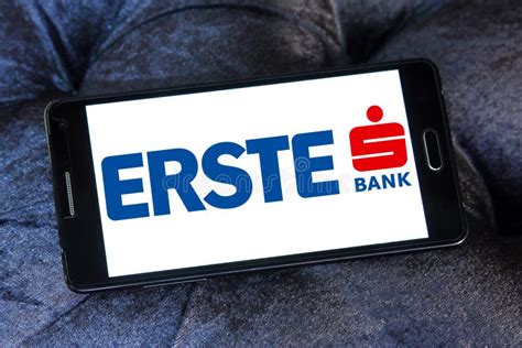 Erste Group Bank logo editorial stock image. Image of clients - 93586969