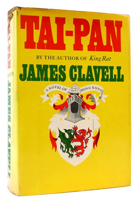 TAI-PAN by James Clavell: Hardcover (1967) First Edition; Eleventh ...