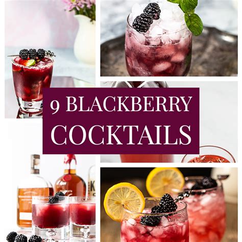 9 Blackberry Cocktails that are Bursting with Flavor! - Sidewalk Shoes