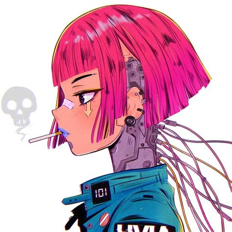 Pin by Dëviànt Àzrię on Character Art | Cyborgs art, Cyberpunk aesthetic, Cyberpunk girl