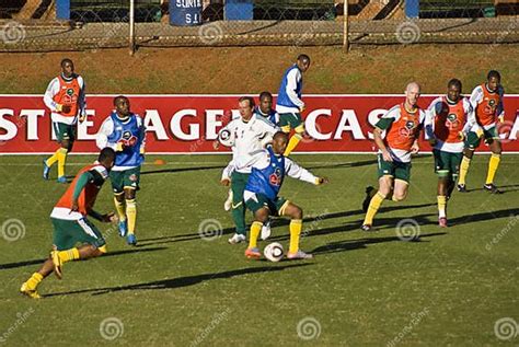 Bafana Bafana Soccer Team editorial photo. Image of pitch - 14284976