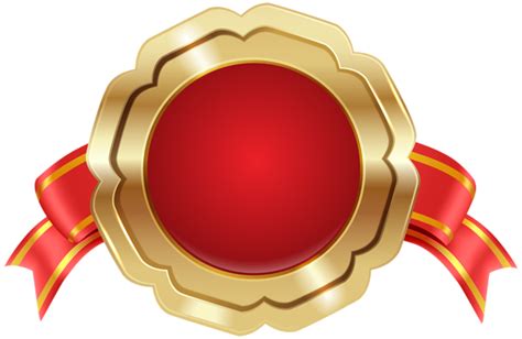 Seal Badge PNG Red Transparent Image | Frame border design, Kids magazine design, Digital ...