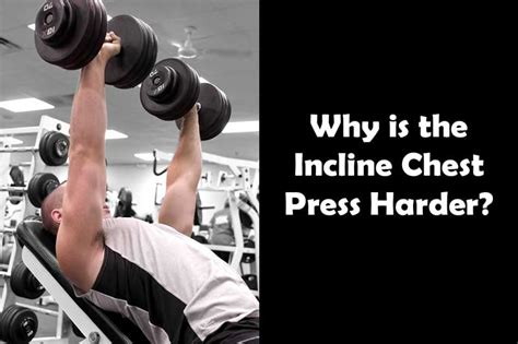 Why is the Incline Chest Press Harder? Proper Form And Benefits - Yes ...