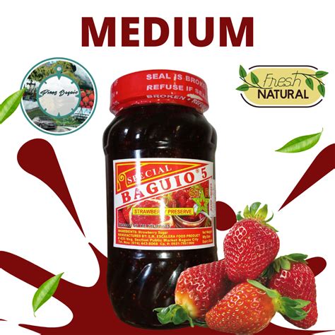 Baguio Fresh Strawberry Jam Whole Berry | Lazada PH