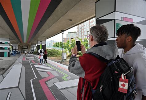 Augmented reality art installation launches underneath Cambie Bridge | Urbanized