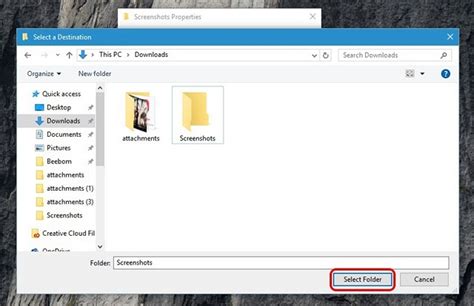 How to Change Screenshot Location in Windows 10 | Beebom