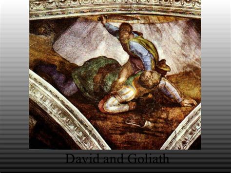 David And Goliath Painting Michelangelo at PaintingValley.com | Explore collection of David And ...