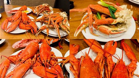 ALL YOU CAN EAT LOBSTER & CRAB SEAFOOD BUFFET @ KOTO BUFFET INSIDE RED HAWK CASINO! - YouTube