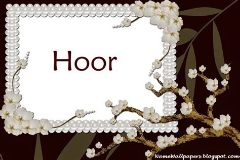 Hoor Name Wallpapers Hoor ~ Name Wallpaper Urdu Name Meaning Name Images Logo Signature