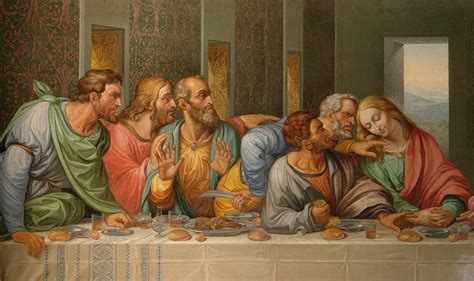 Das Abendmahl 1625 - Google Search | Last supper, Da vinci painting ...