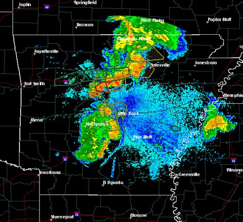 Interactive Hail Maps - Hail Map for North Little Rock, AR