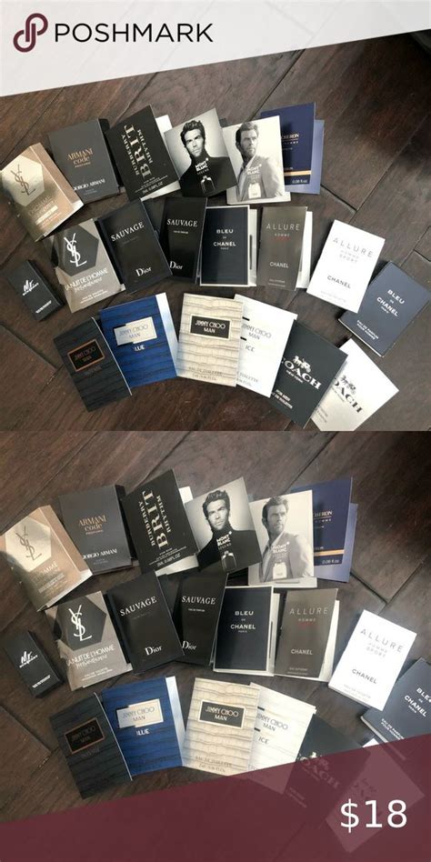 20 assorted men fragrance samples | Fragrance samples, Mens fragrance ...