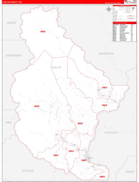 Chelan County Washington Map - Oconto County Plat Map