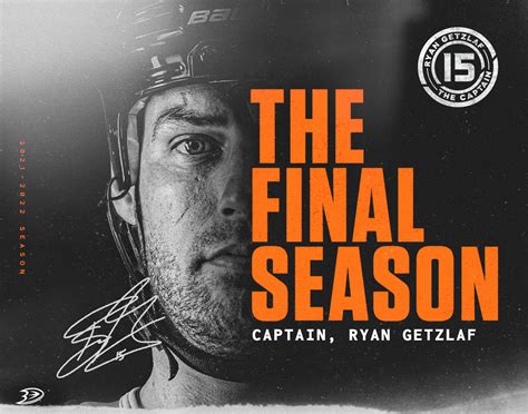 Ryan Getzlaf: The Final Season :: Behance